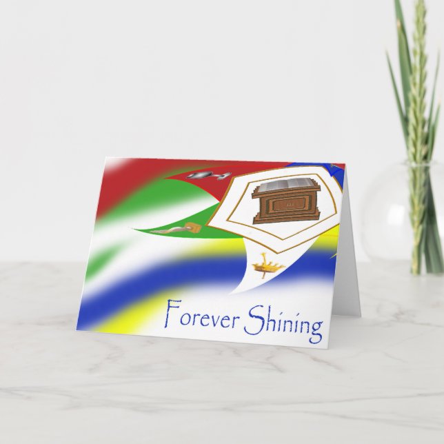 Tarjeta Festiva Para siempre brillando (Anverso)