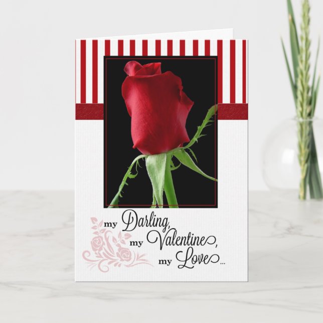 Tarjeta Festiva para Socio de Vida en la El día de San Valentín Re (Anverso)