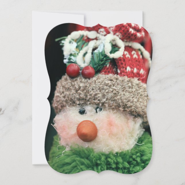 Tarjeta Festiva Parece estar vestido de alguna manera (Anverso)