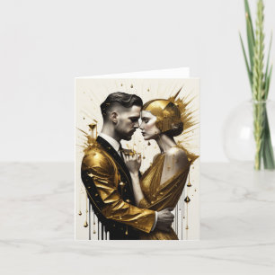 Tarjeta Festiva pareja de amor
