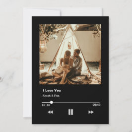 Tarjeta Festiva pareja de amor romántica