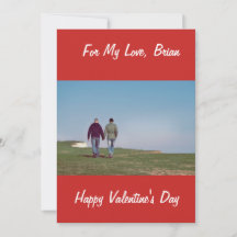 PAREJA DE HOMBRE GAY DÍA DE SAN VALENTÍN PERSONALI