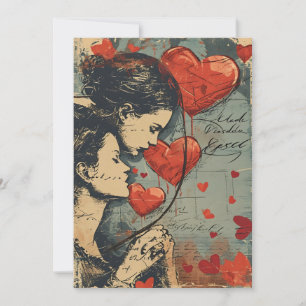Tarjeta Festiva Pareja de mujeres LGBTQ día de San Valentín