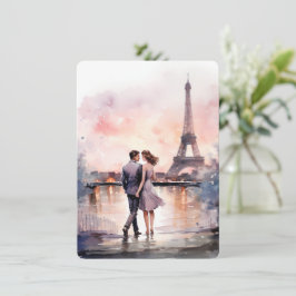 Tarjeta Festiva París: La temporada de la carta de amor