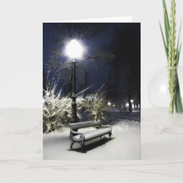 Tarjeta Festiva Parque Nevado (Anverso)