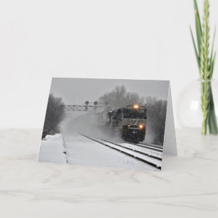Tarjeta Festiva Pasaje de invierno