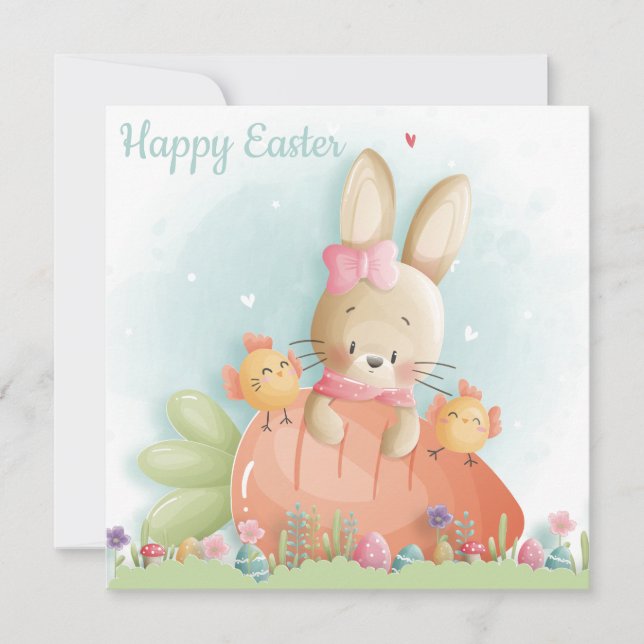 Tarjeta Festiva Pascua (Anverso)