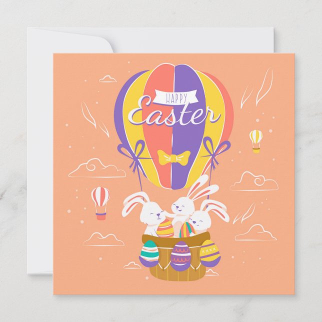 Tarjeta Festiva Pascua (Anverso)