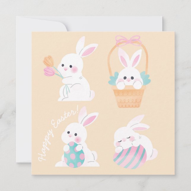 Tarjeta Festiva Pascua (Anverso)