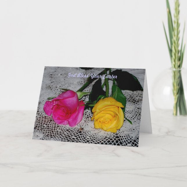 Tarjeta Festiva Pascua (Anverso)