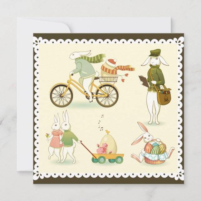 Tarjeta Festiva Pascua (Anverso)
