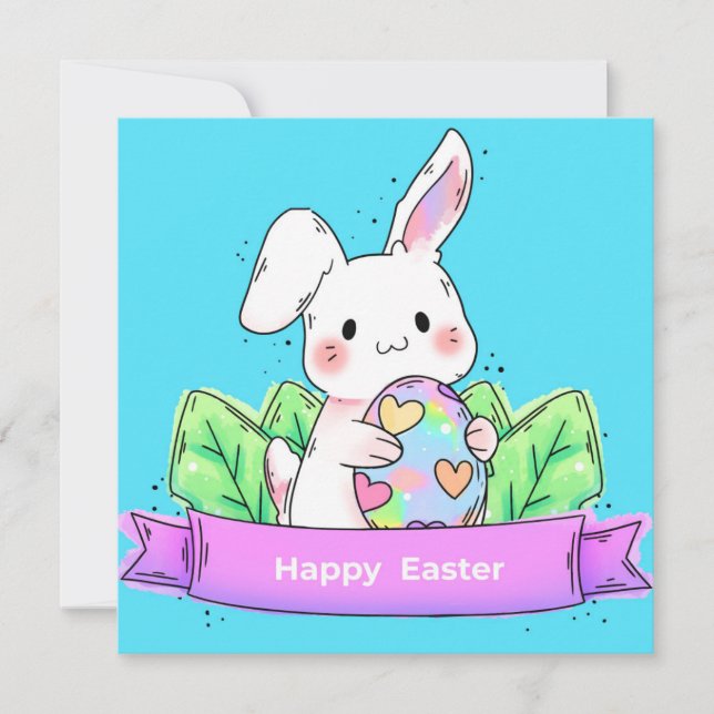 Tarjeta Festiva Pascua (Anverso)