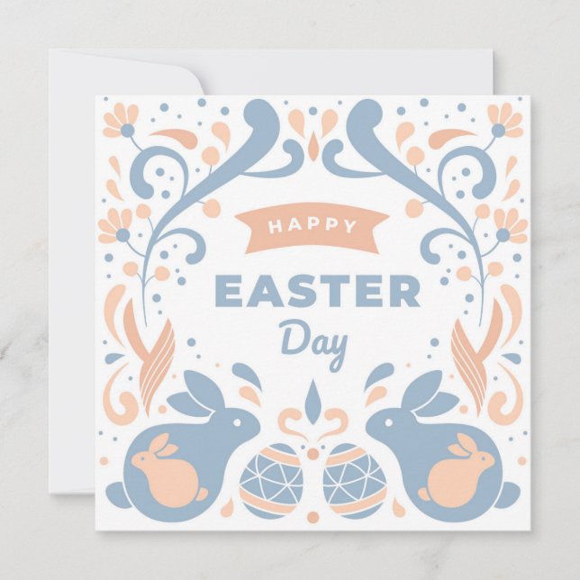Tarjeta Festiva Pascua (Anverso)