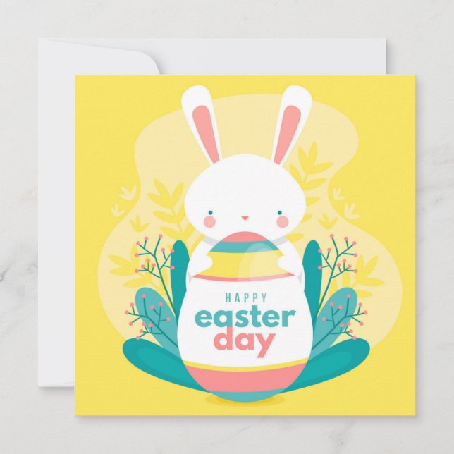 Tarjeta Festiva Pascua (Anverso)