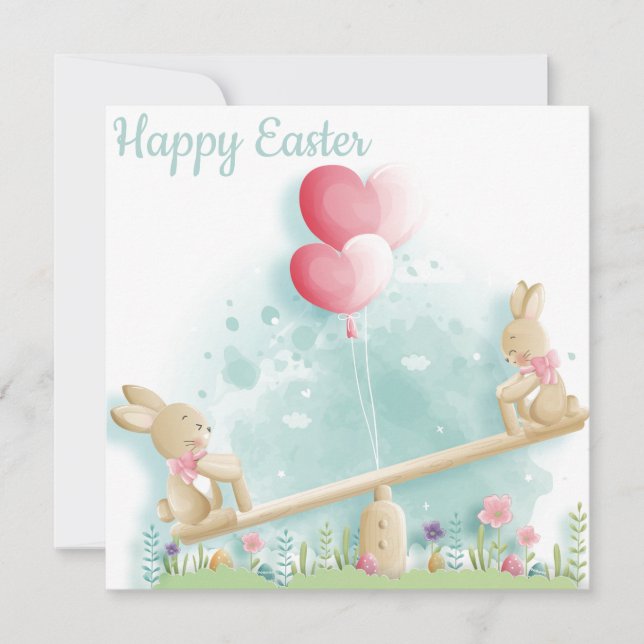 Tarjeta Festiva Pascua (Anverso)