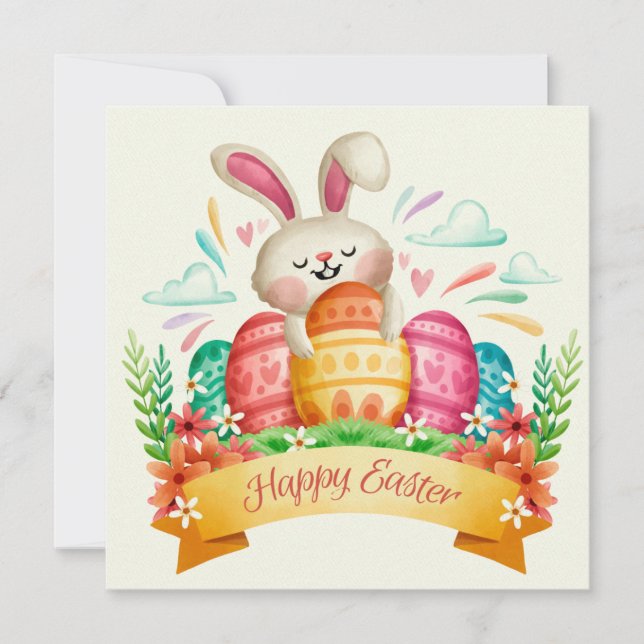 Tarjeta Festiva Pascua (Anverso)