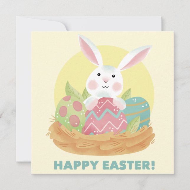 Tarjeta Festiva Pascua (Anverso)