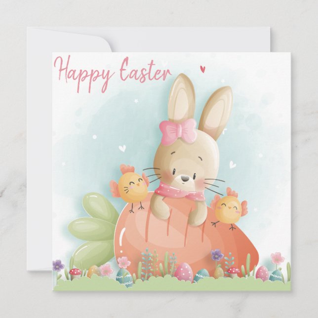 Tarjeta Festiva Pascua (Anverso)