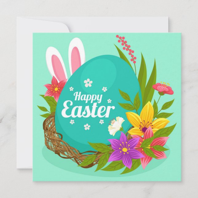 Tarjeta Festiva Pascua (Anverso)