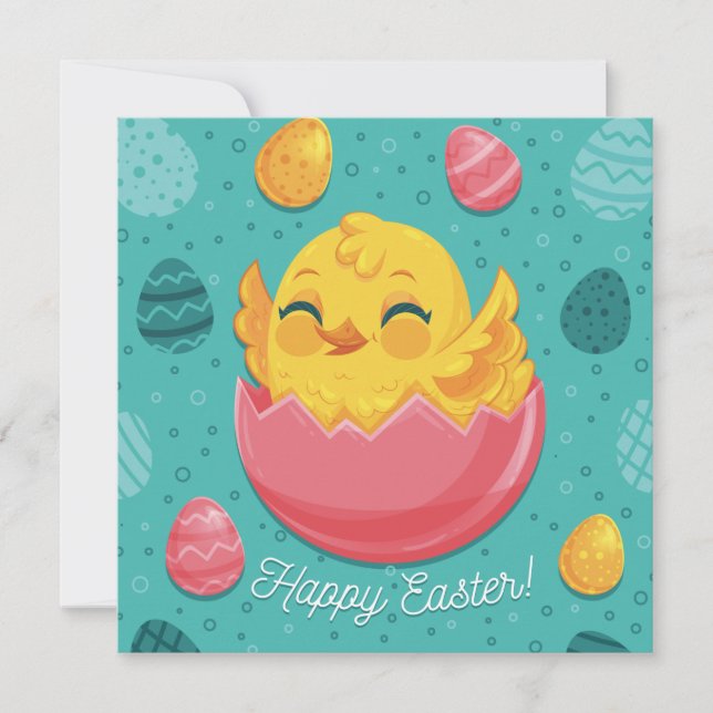 Tarjeta Festiva Pascua (Anverso)