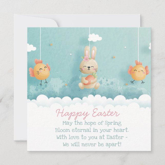 Tarjeta Festiva Pascua (Anverso)
