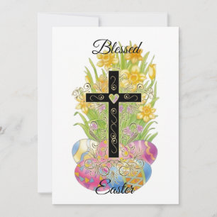 Tarjeta Festiva Pascua bendita