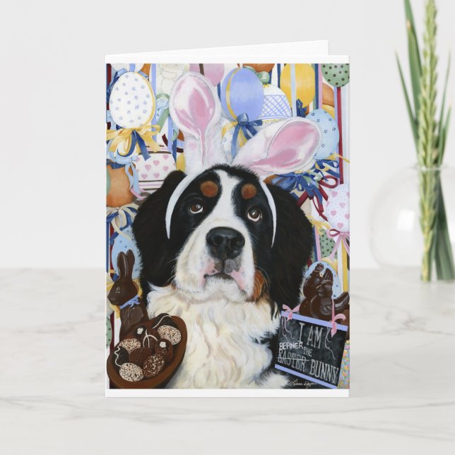 Tarjeta Festiva Pascua Berner (Anverso)
