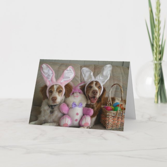 TARJETA FESTIVA PASCUA BRITTANYS (Anverso)