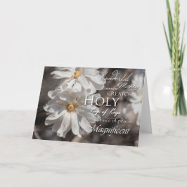 Tarjeta Festiva Pascua de Magnolia