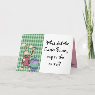Tarjeta Festiva Pascua divertida