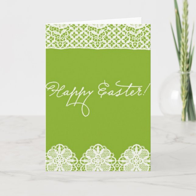 Tarjeta Festiva Pascua feliz (Anverso)