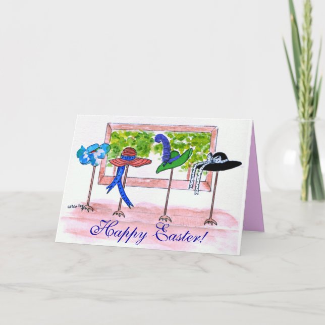 Tarjeta Festiva ¡Pascua feliz! (Anverso)