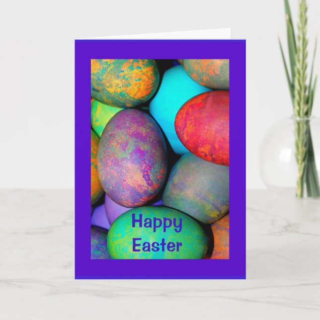Tarjeta Festiva ¡Pascua feliz a mi sobrina del Special del (Anverso)