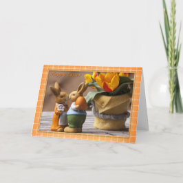 Tarjeta Festiva Pascua - Feliz Pascua