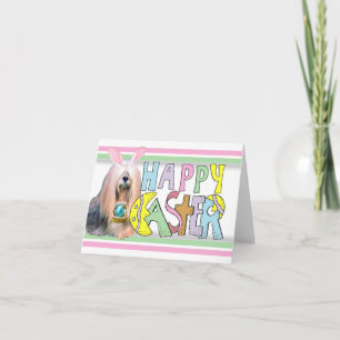 Tarjeta Festiva Pascua Lasa Apso