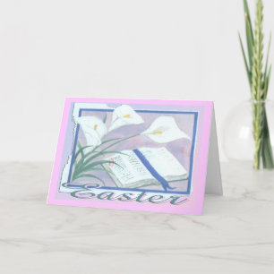 Tarjeta Festiva Pascua Lilly