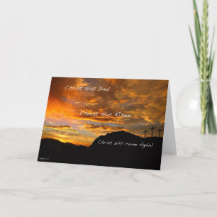 Tarjeta Festiva Pascuas