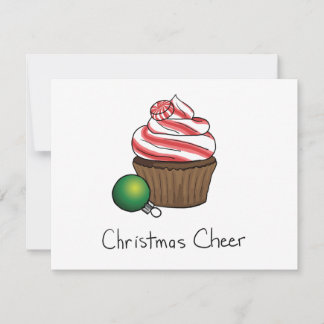 Tarjeta Festiva Pastel de navidades