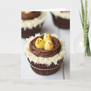 Tarjeta Festiva Pasteles de Pascua