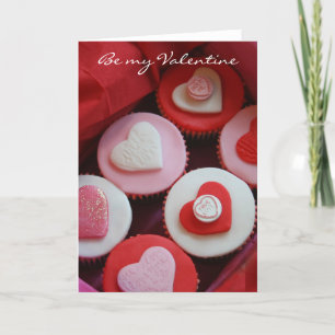 Tarjeta Festiva Pasteles de San Valentín