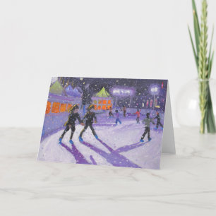 Tarjeta Festiva Patinadores Derby 2014 de la noche