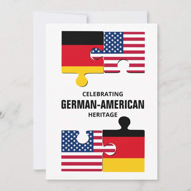 Tarjeta Festiva Patrimonio GERMANO AMERICANO (Anverso)