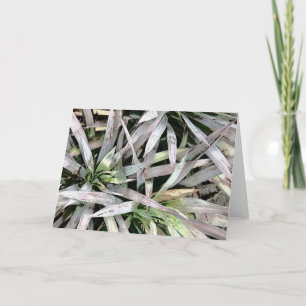 Tarjeta Festiva patrón de hoja