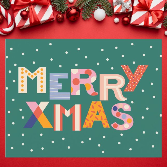 Tarjeta Festiva Patrón geométrico de oro y negro elegante (Subido por el creador)