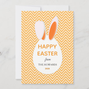 Tarjeta Festiva Patrones modernos elegantes Feliz Pascua Foto