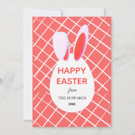 Tarjeta Festiva Patrones modernos elegantes Feliz Pascua Foto