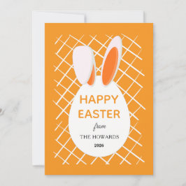 Tarjeta Festiva Patrones modernos elegantes Feliz Pascua Foto