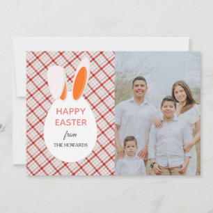 Tarjeta Festiva Patrones modernos elegantes Feliz Pascua Foto