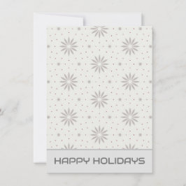 Tarjeta Festiva Patterado