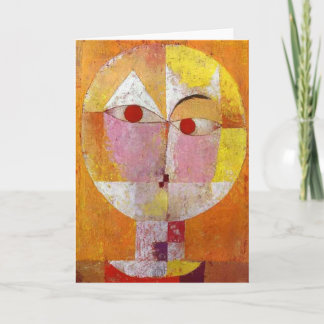 Tarjeta Festiva Paul Klee - Senecio